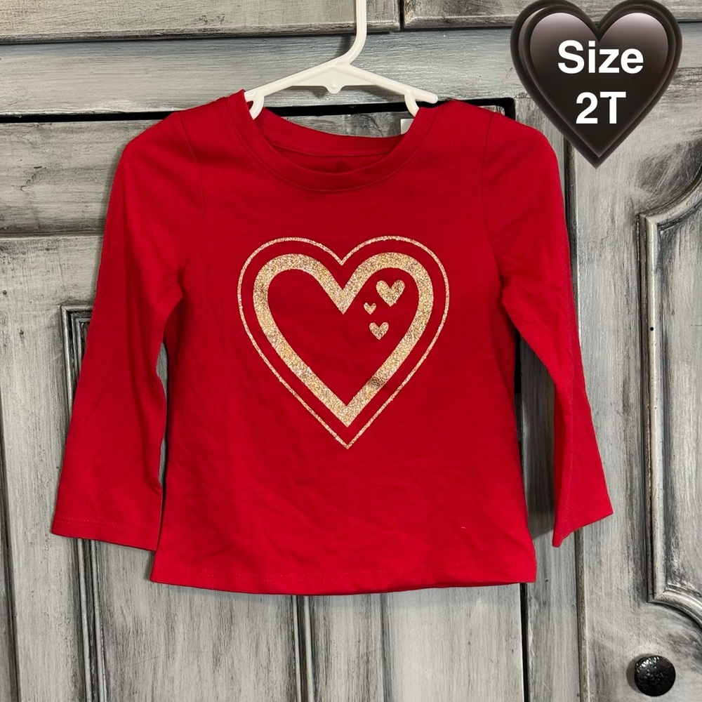 Red Heart Kids Long Sleeve Shirt